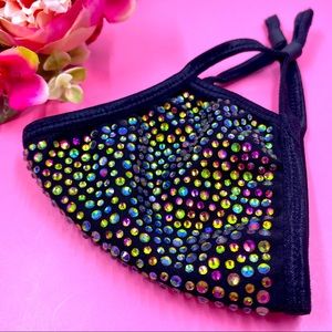 ✨#18 PEACOCK✨ Fashion Crystal Mask